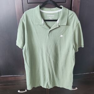 Banana Republic Men's Green Polo Shirt